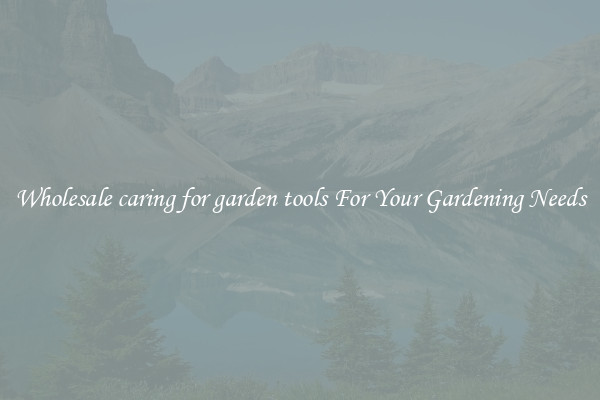 Wholesale caring for garden tools For Your Gardening Needs