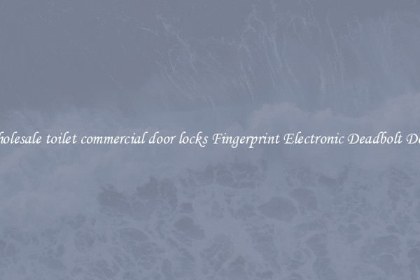 Wholesale toilet commercial door locks Fingerprint Electronic Deadbolt Door 