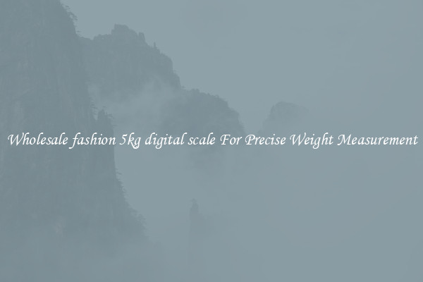 Wholesale fashion 5kg digital scale For Precise Weight Measurement