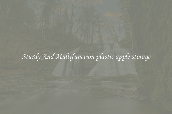 Sturdy And Multifunction plastic apple storage
