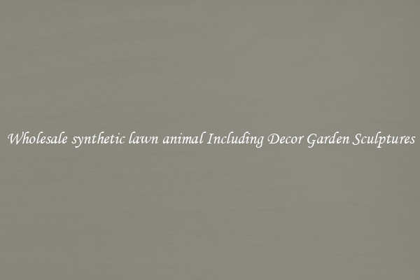 Wholesale synthetic lawn animal Including Decor Garden Sculptures