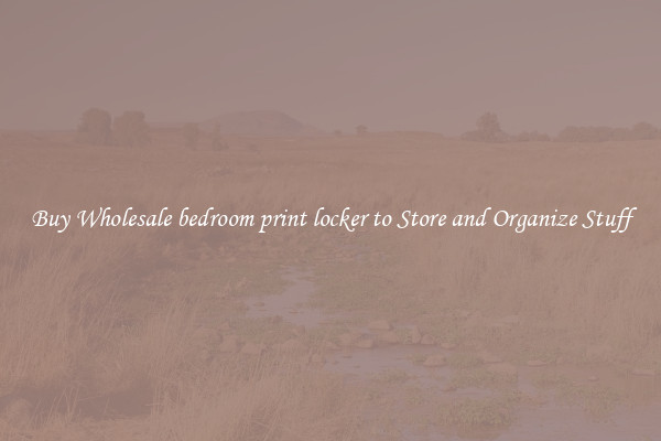 Buy Wholesale bedroom print locker to Store and Organize Stuff